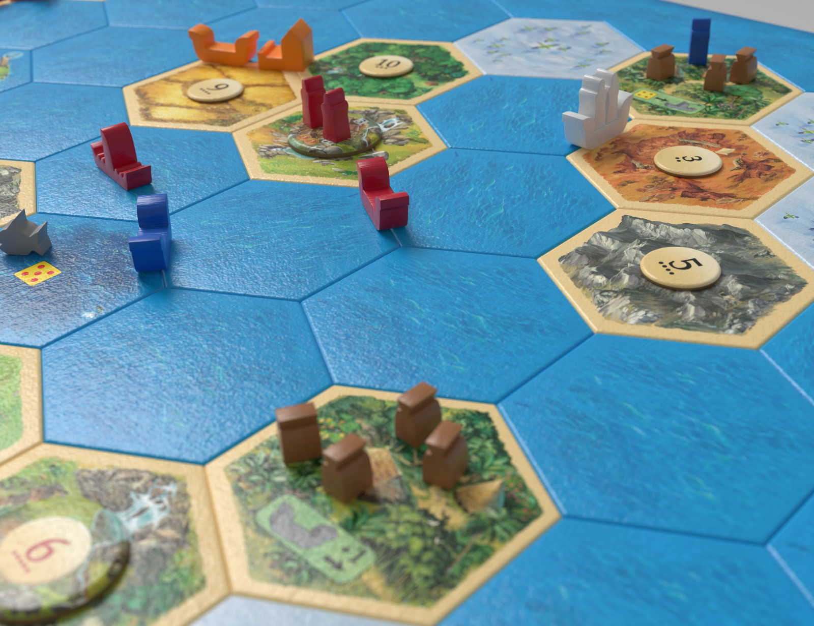 CATAN (6th Edition) : Explorers and Pirates Expansion